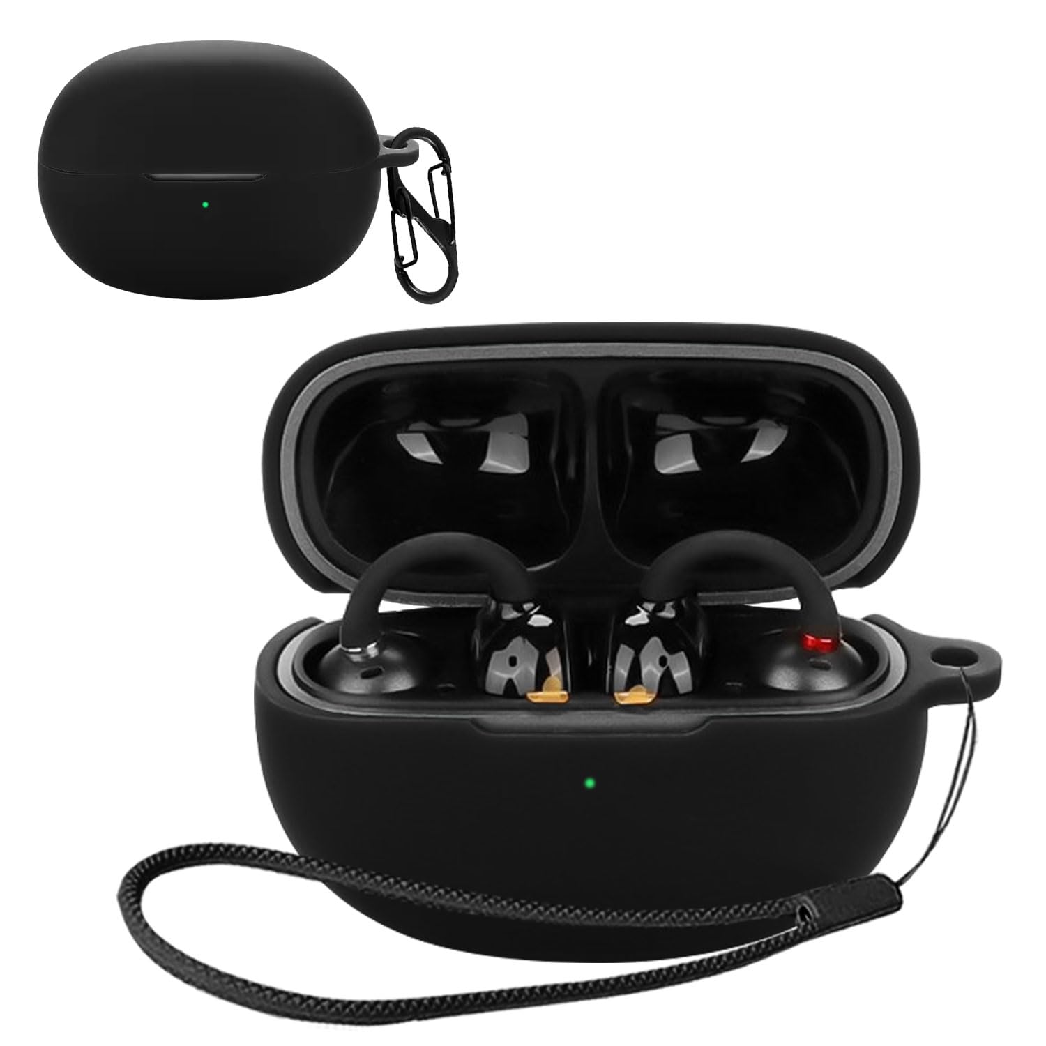 Amazon | For EarFun Clip ケース [HVUYAL] 紛失防止用のフックを搭載